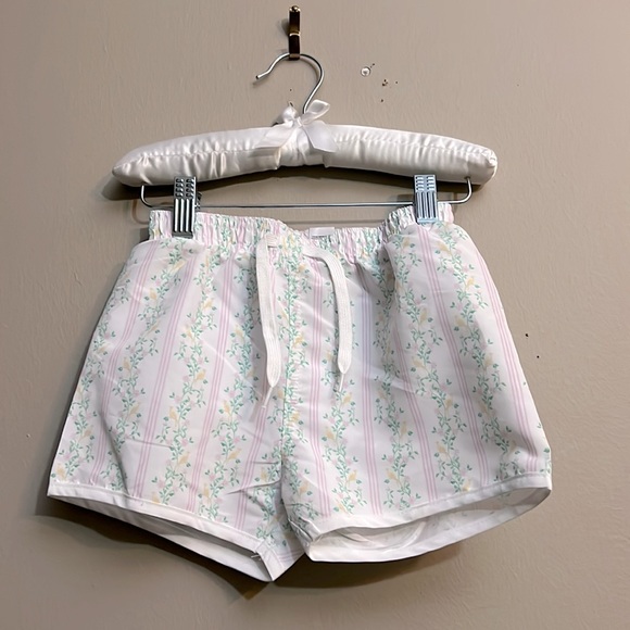 Edgehill Collection x Pearly Gates Mixed Bird/Floral Print Board Shorts - Picture 1 of 9
